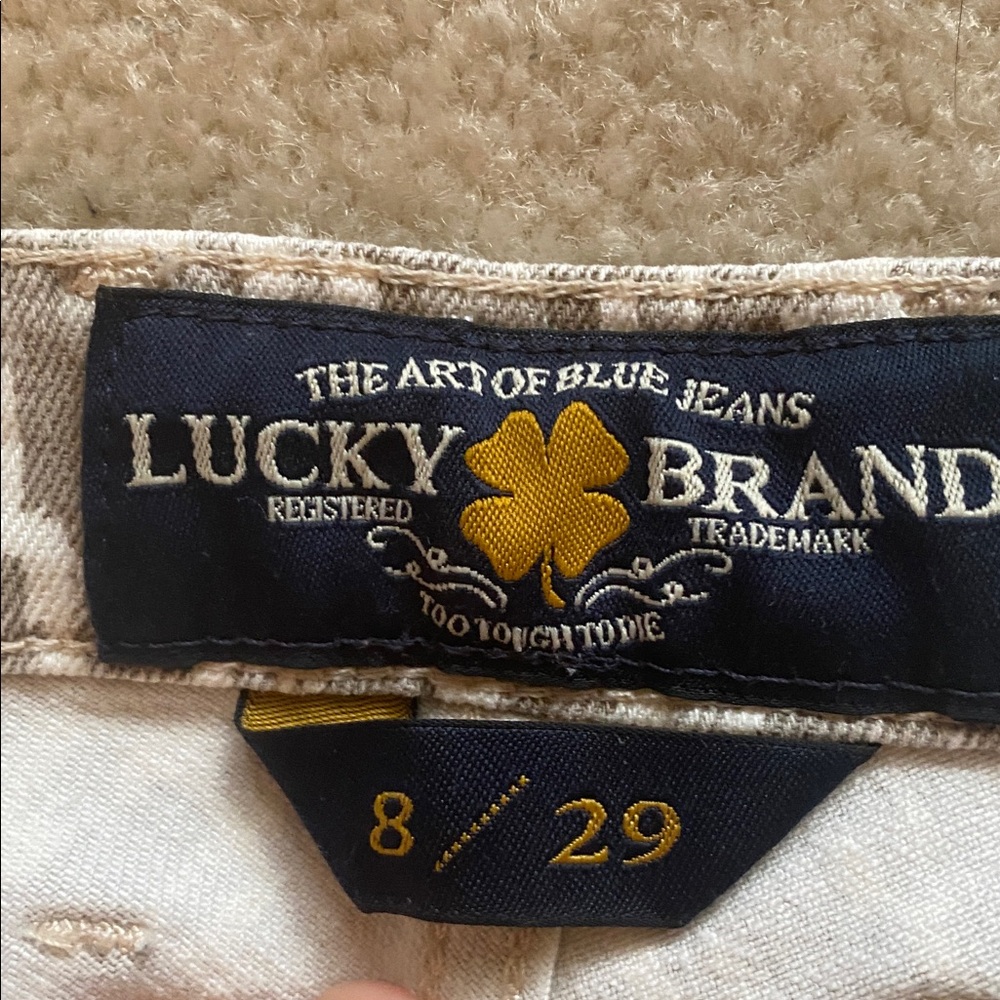 Lucky brand Sofia capris size 8/29 - Picture 3 of 9